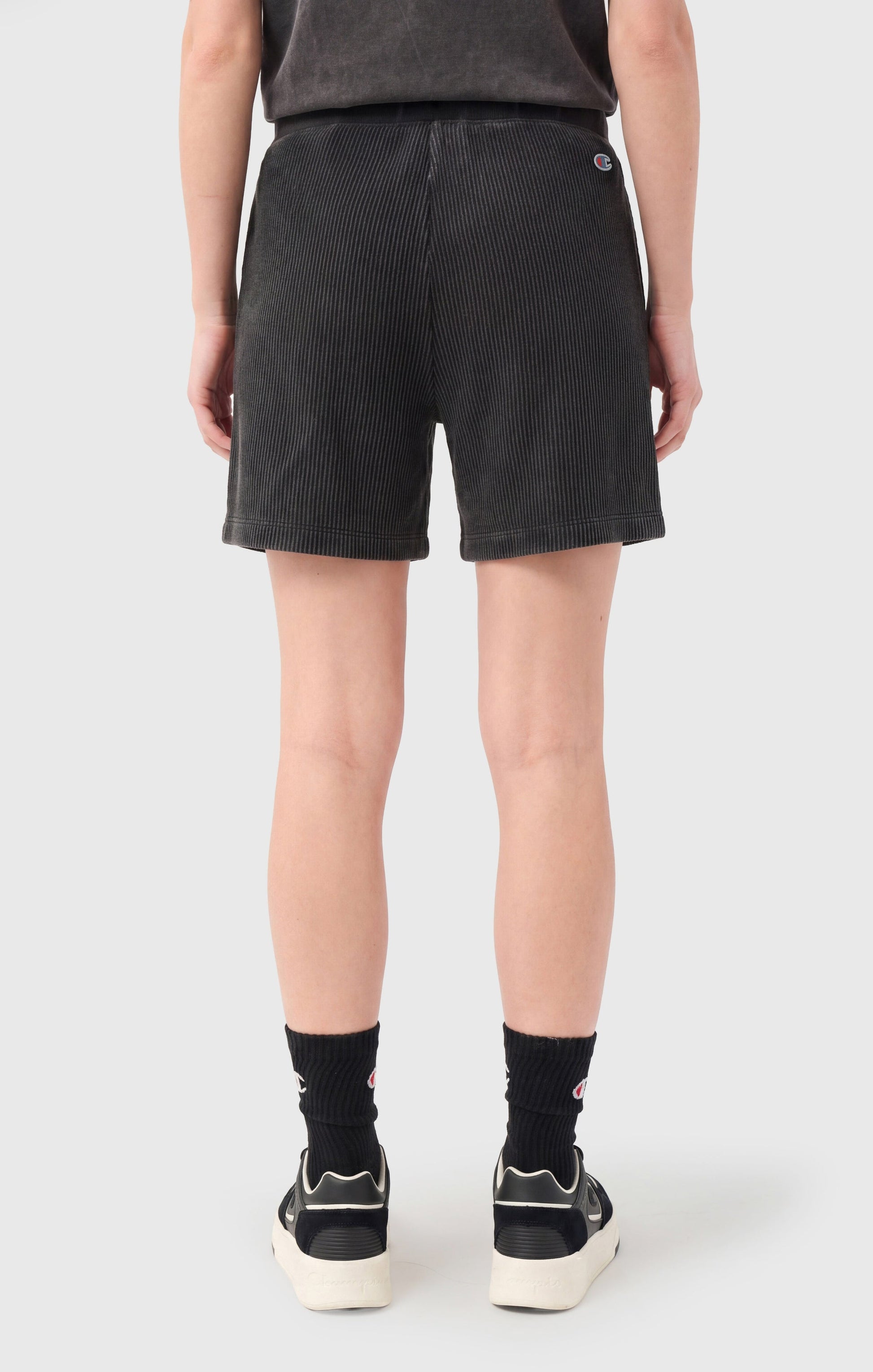 Champion Cotton Shorts Nero