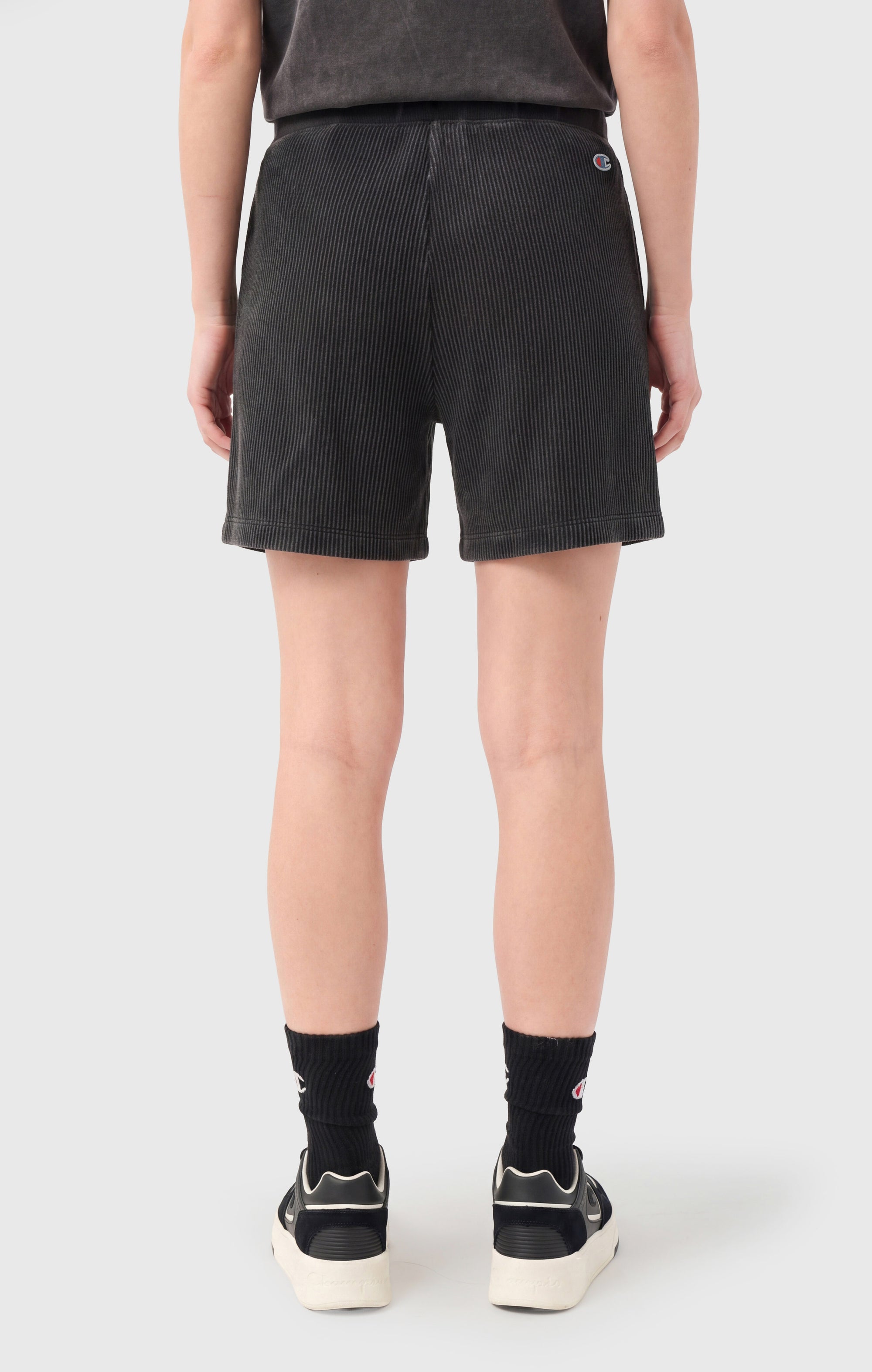 Champion Cotton Shorts Nero