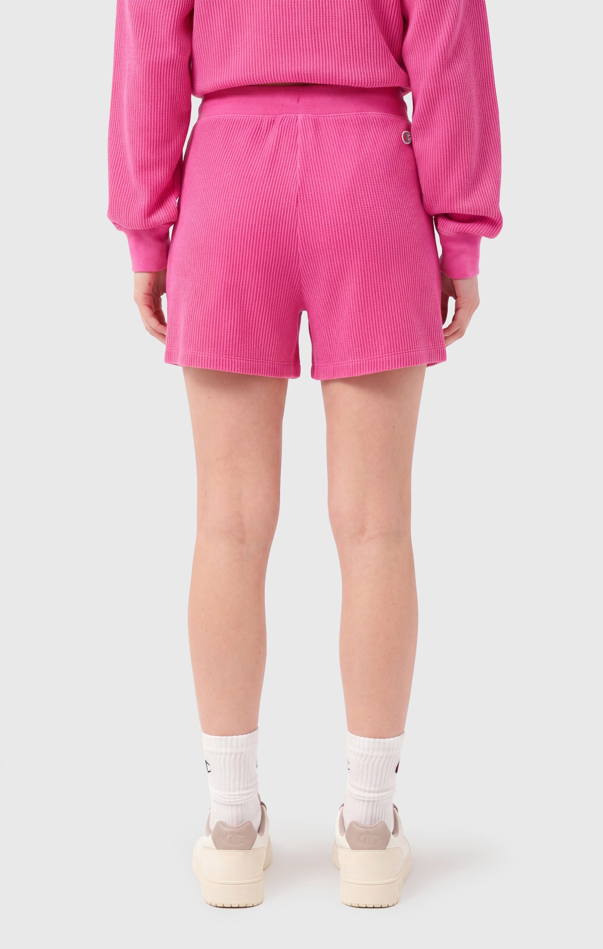 Champion Cotton Shorts Rosa