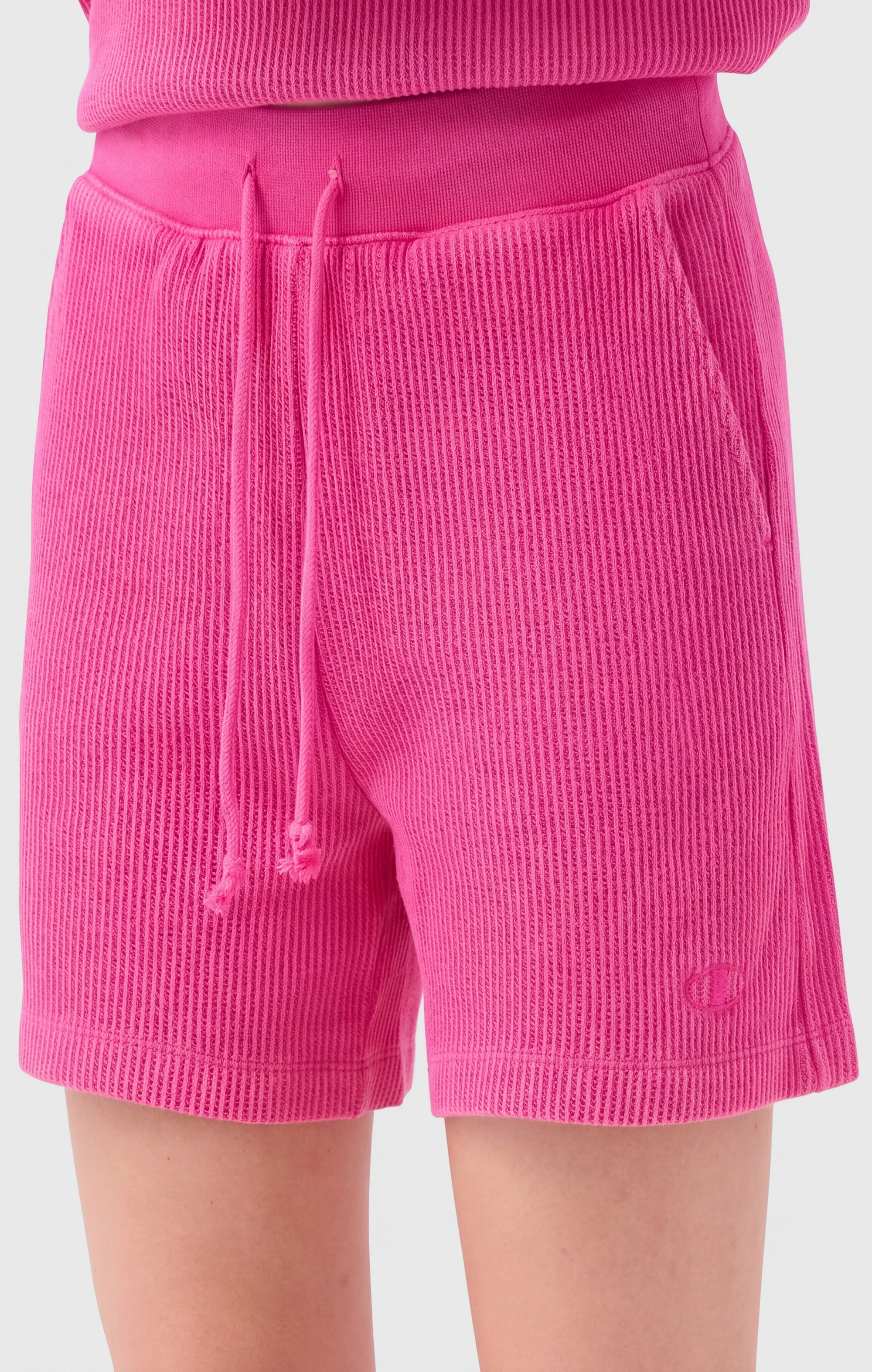 Champion Cotton Shorts Rosa