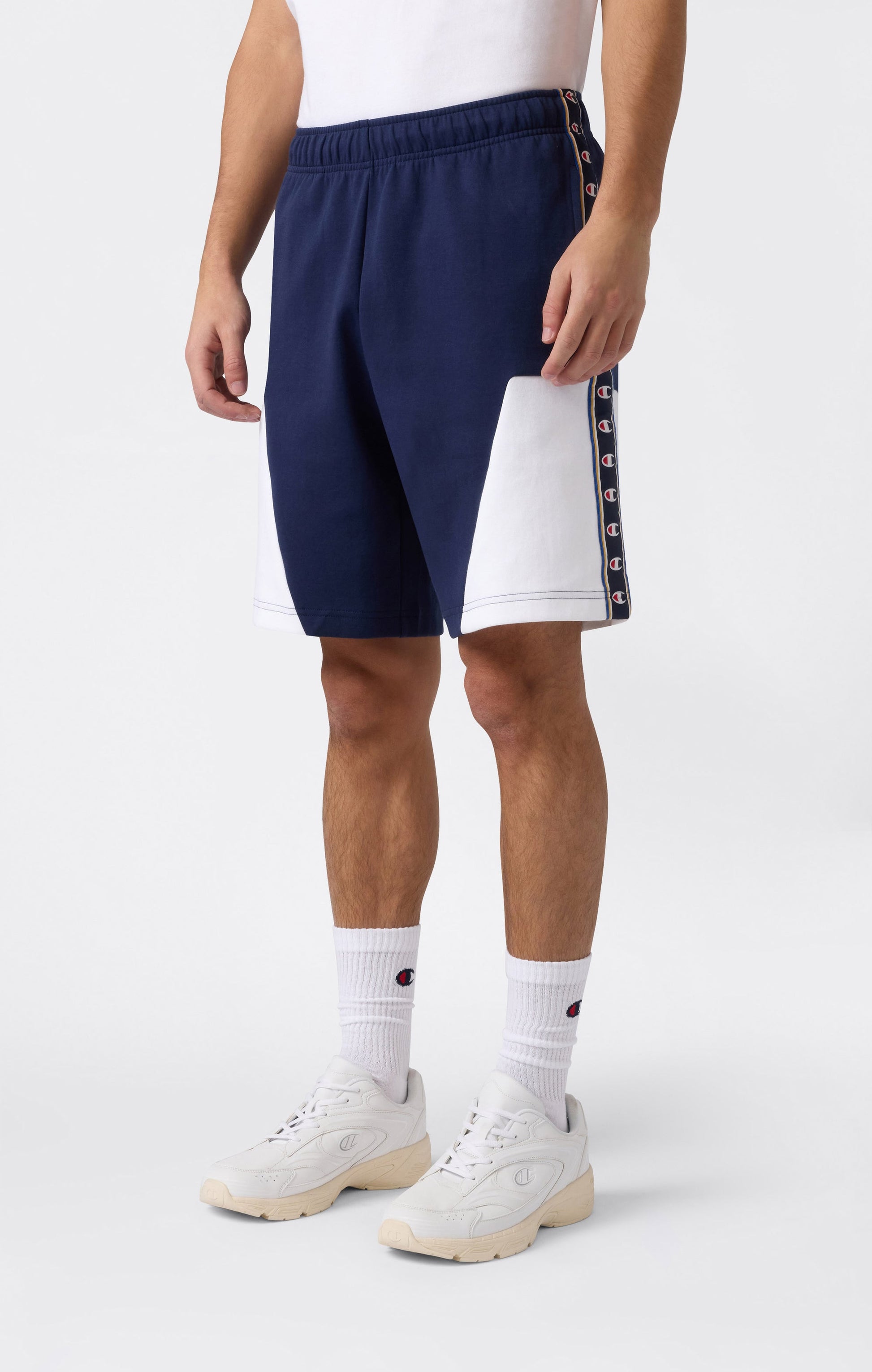 Champion Interlock Tape Logo Blu