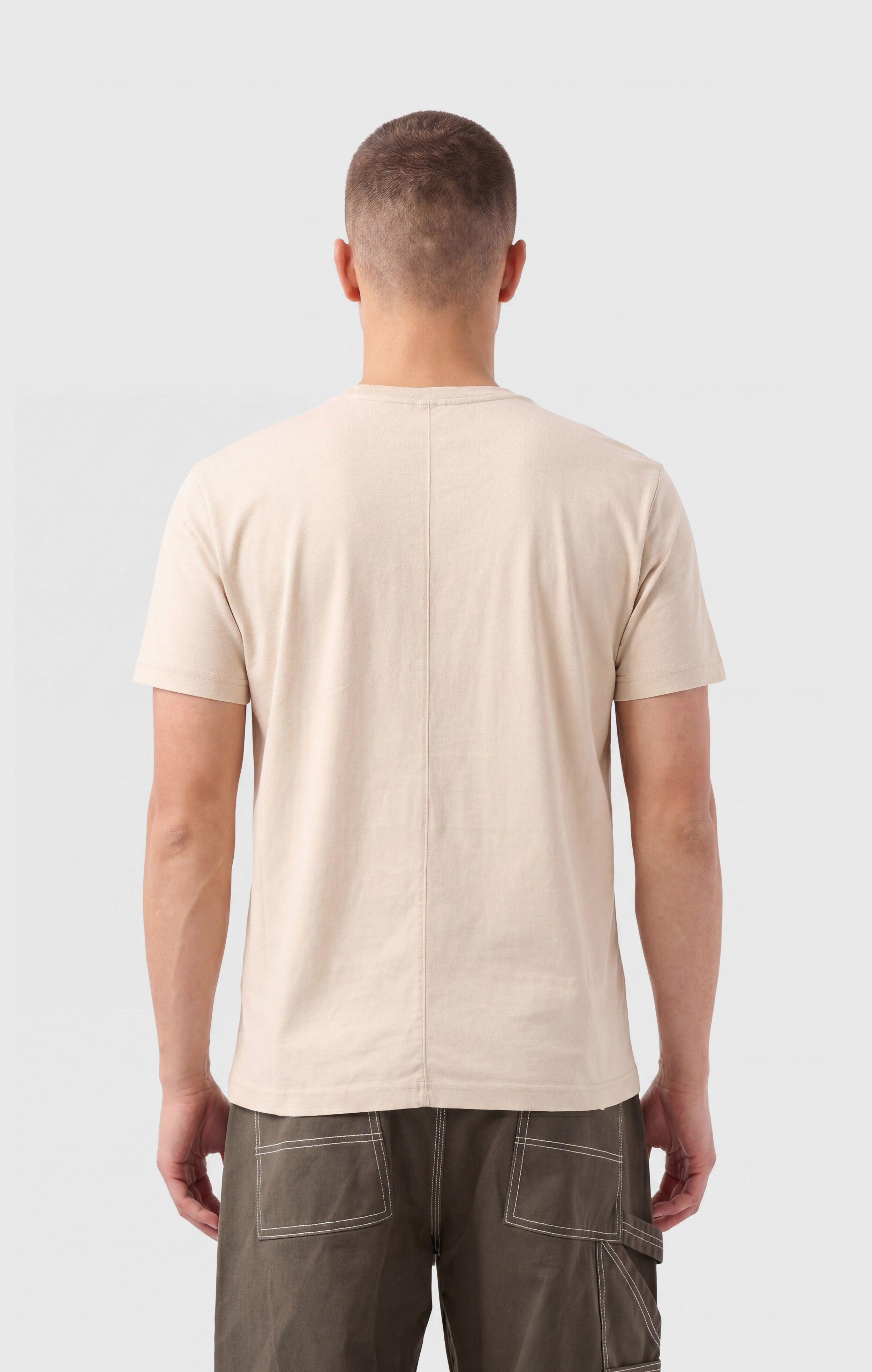 Champion Girocollo Cotone Beige