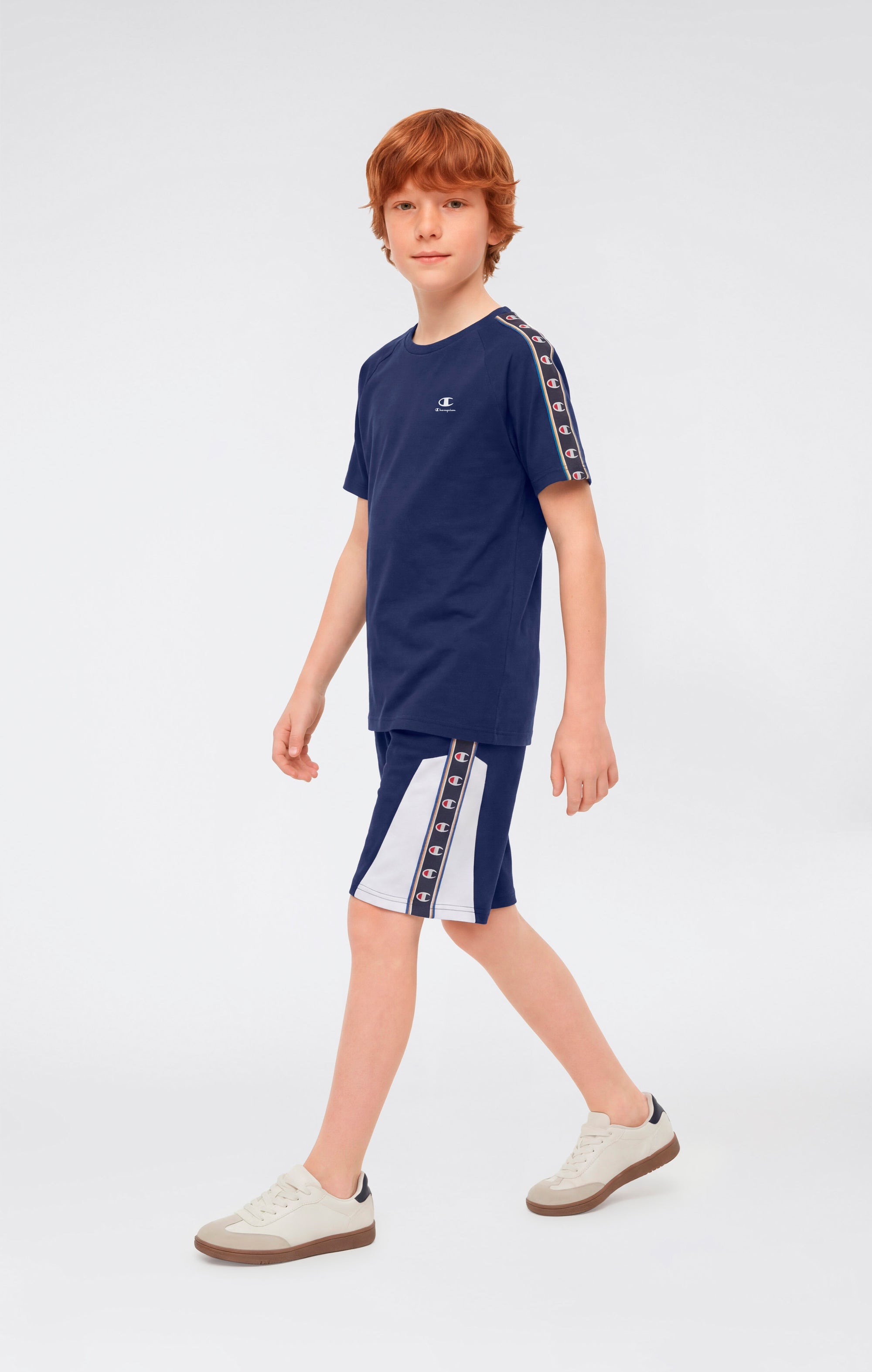 Champion Logo Tape Blu
