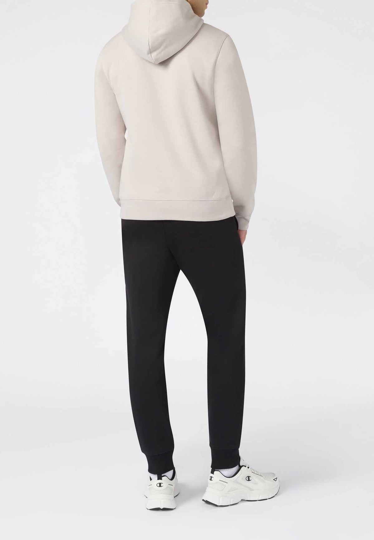 Champion Tuta con Cappuccio e Zip Integrale - Grigio Melange