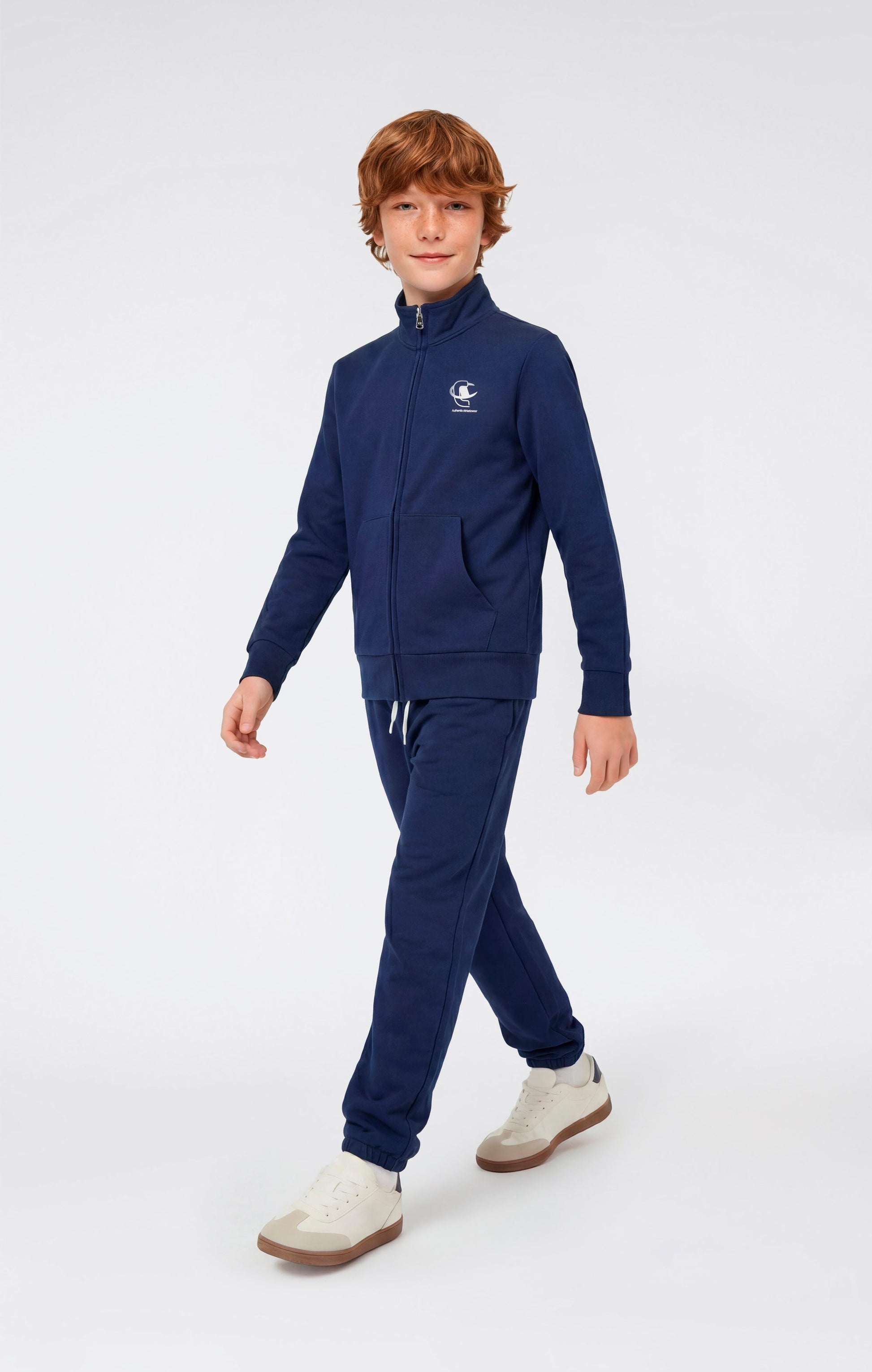 Champion Full-Zip con Grafica 307536 Blu