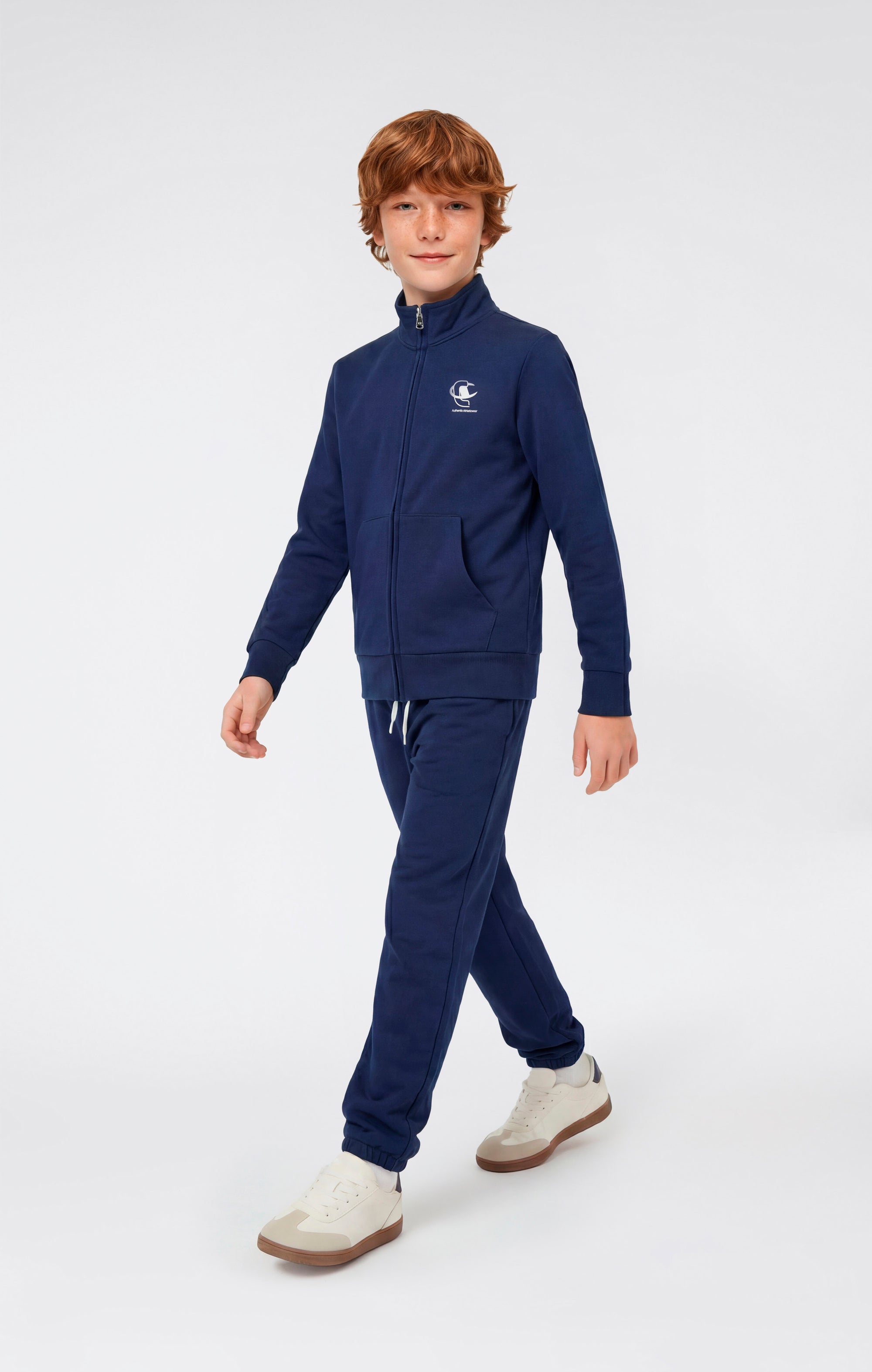 Champion Full-Zip con Grafica 307536 Blu