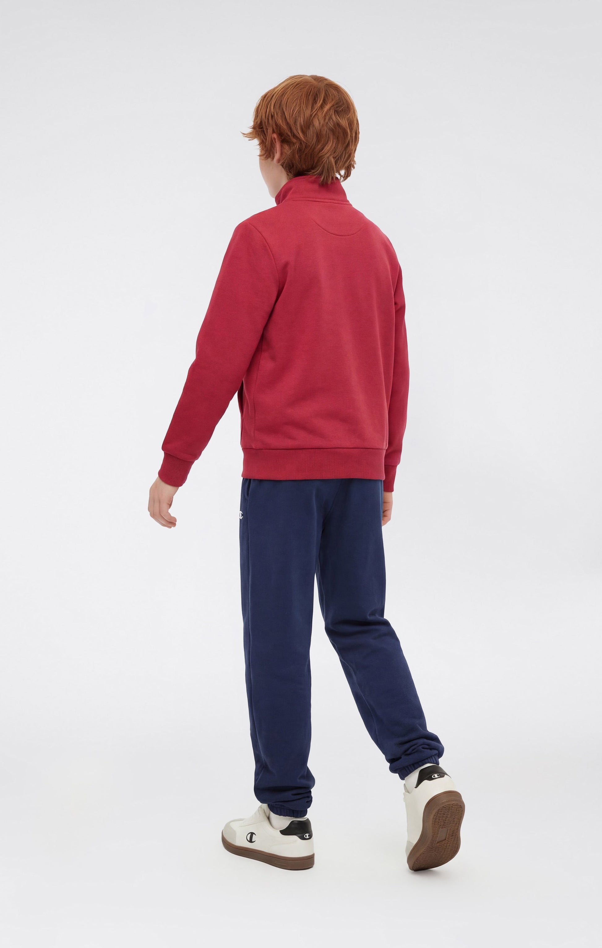 Champion Full Zip with Graphic Rosso