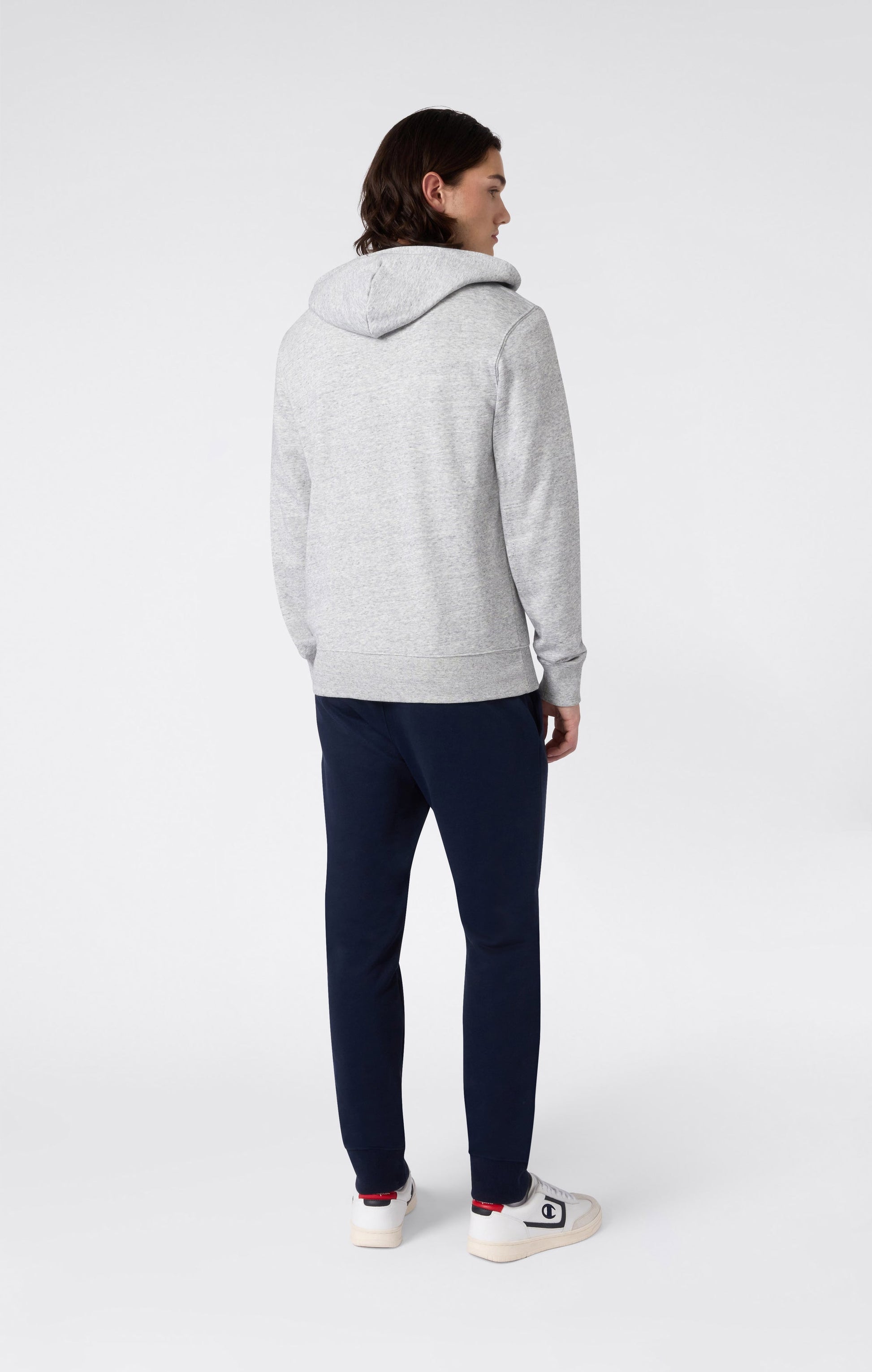 Champion Lightweight Full Zip Hoodie Grigio