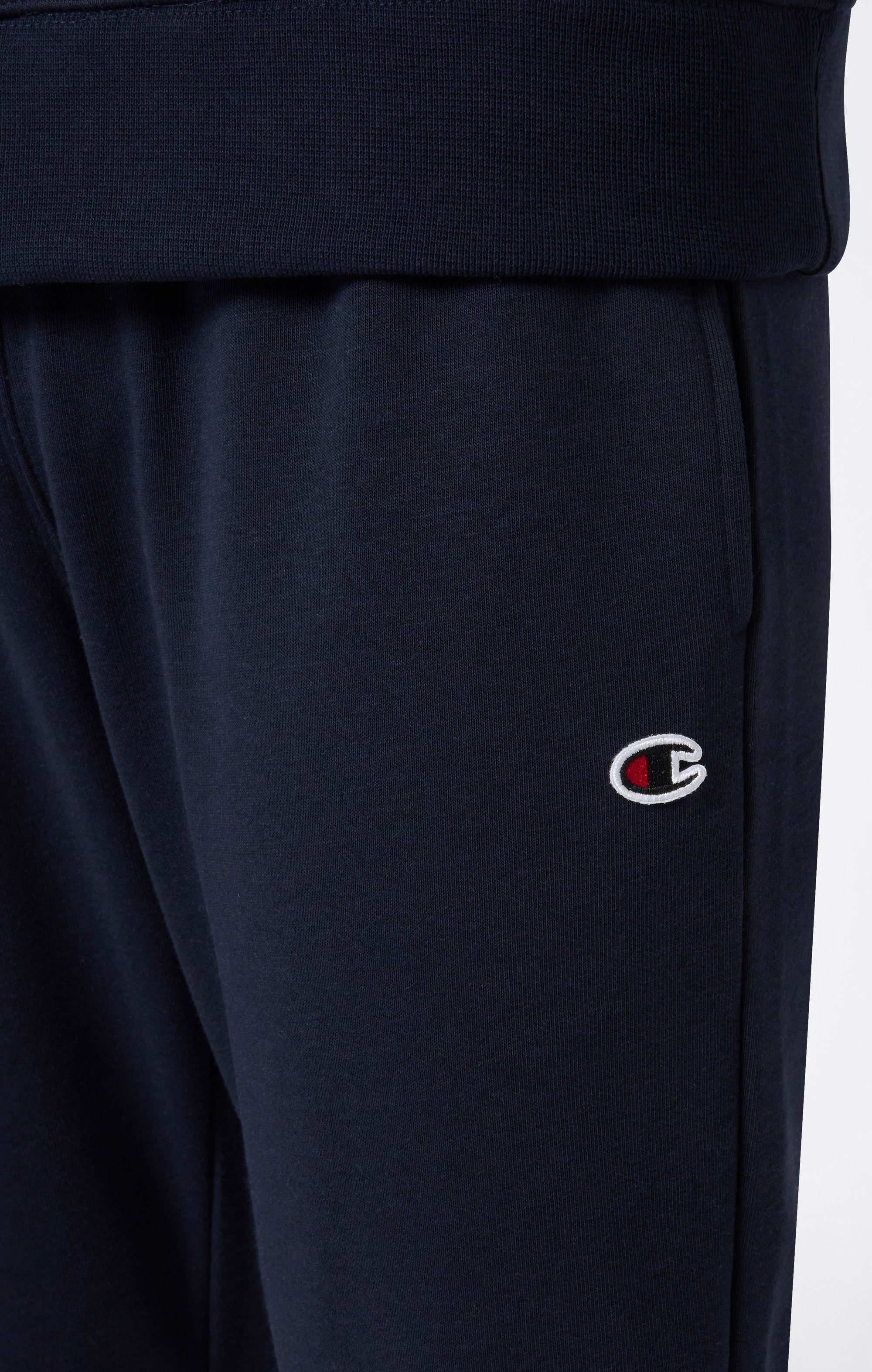 Champion Uomo Full Zip con Cappuccio Leggera Blu