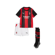 Mini completo Home AC Milan 26/27 per bambini - Nero