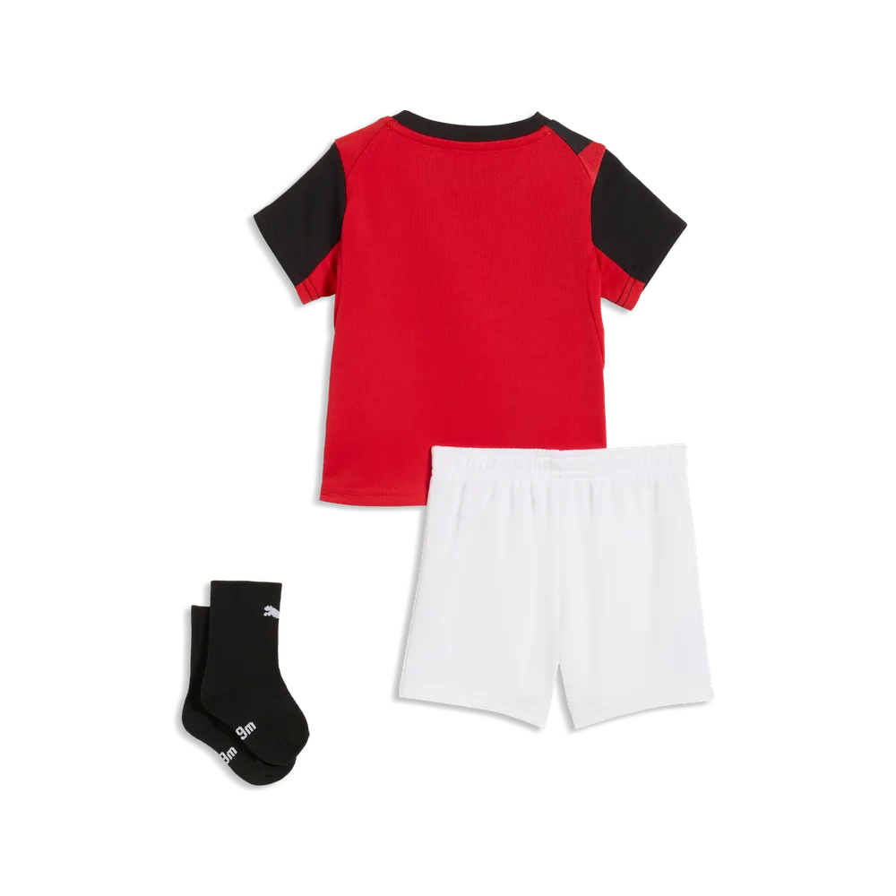 Tuta Home AC Milan 26/27 per ragazzi - Nero