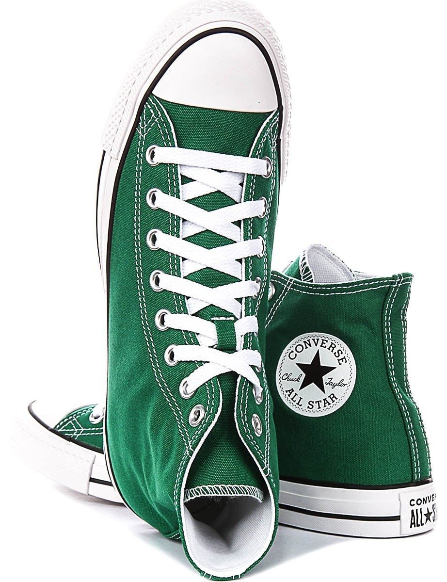 Sneakers Chuck Taylor All Star Hi - Verde/Bianco