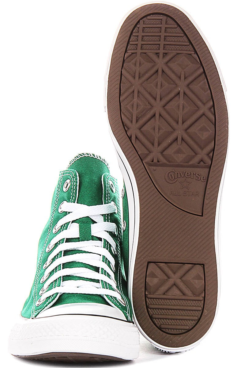 Sneakers Chuck Taylor All Star Hi - Verde/Bianco