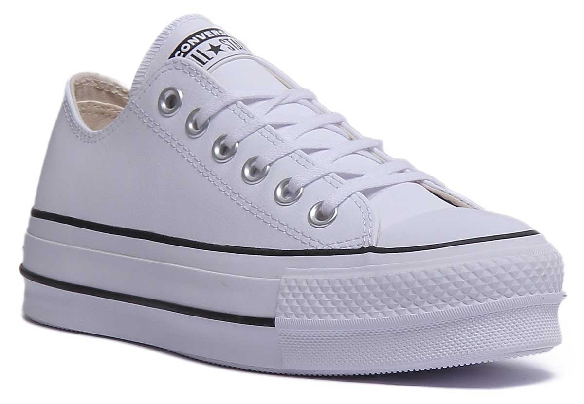 Sneakers Chuck Taylor All Star Lift Clean Ox - Bianco/Nero
