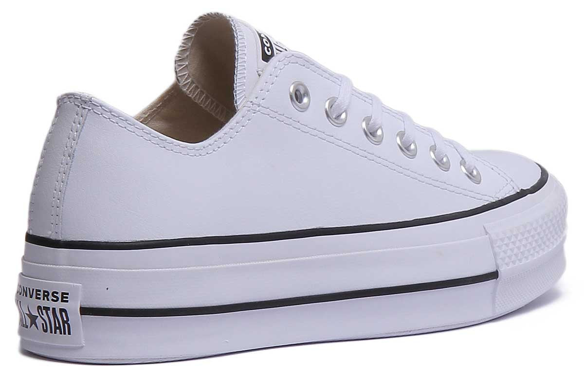 Sneakers Chuck Taylor All Star Lift Clean Ox - Bianco/Nero