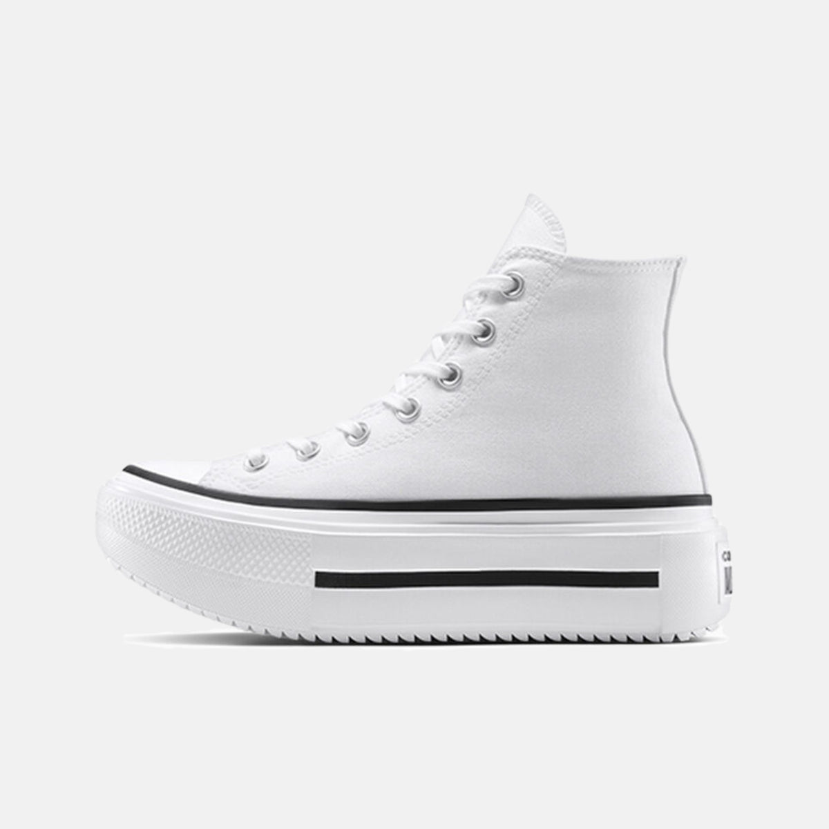 Sneakers Chuck Taylor All Star Lift Double Stack Hi - Bianco/Nero