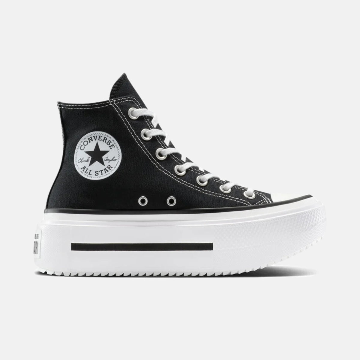 Sneakers Chuck Taylor All Star Lift Double Stack Hi - Nero/Bianco