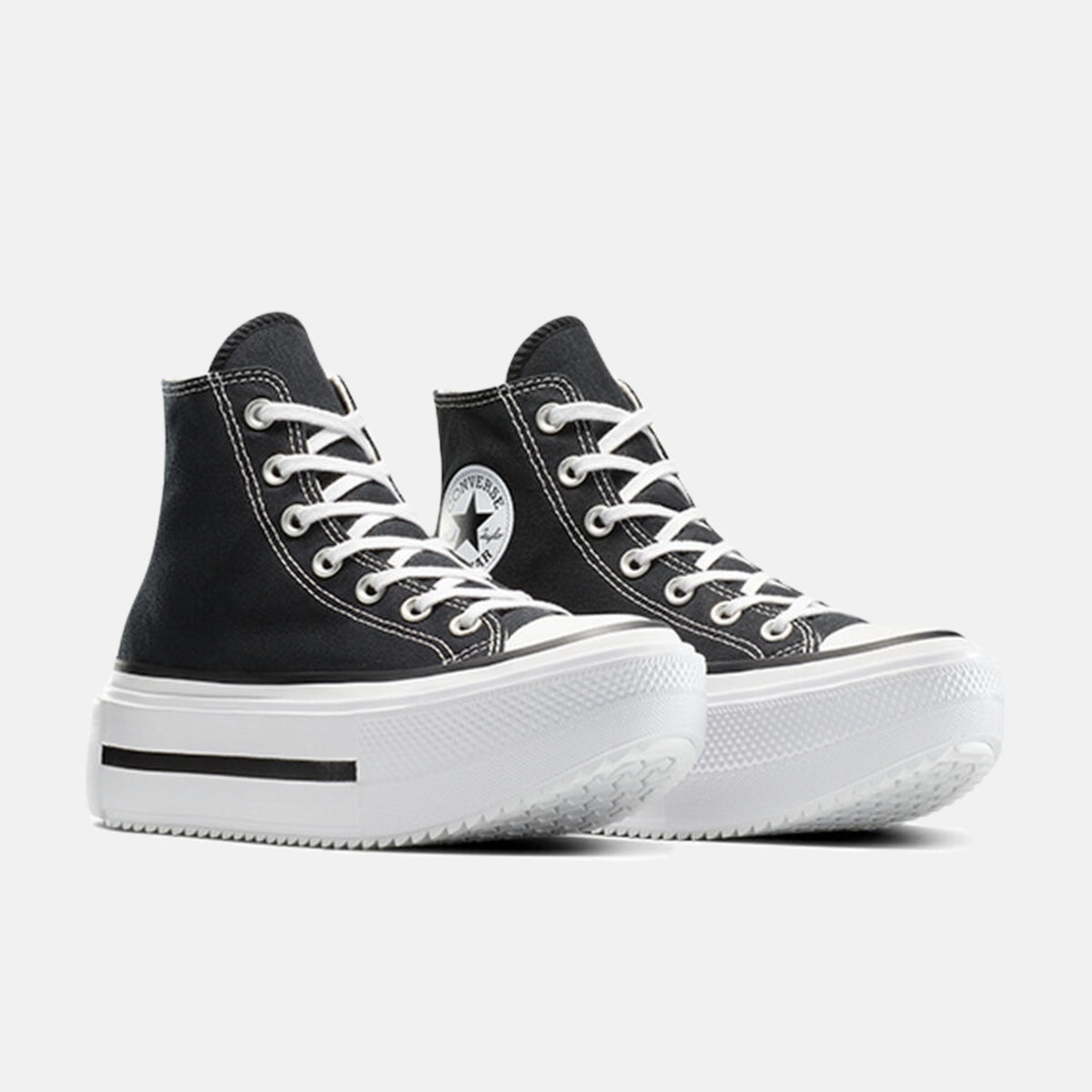 Sneakers Chuck Taylor All Star Lift Double Stack Hi - Nero/Bianco