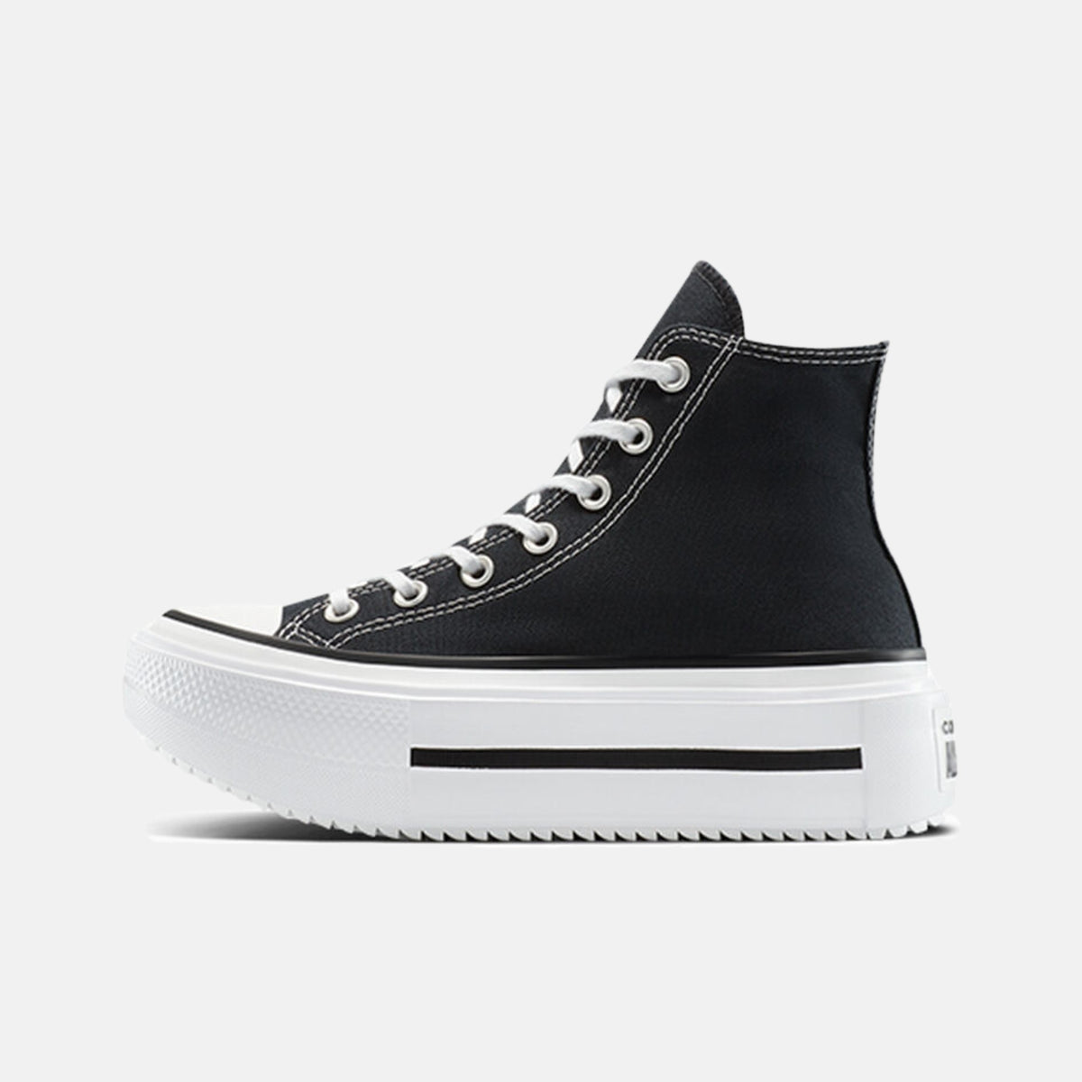 Sneakers Chuck Taylor All Star Lift Double Stack Hi - Nero/Bianco
