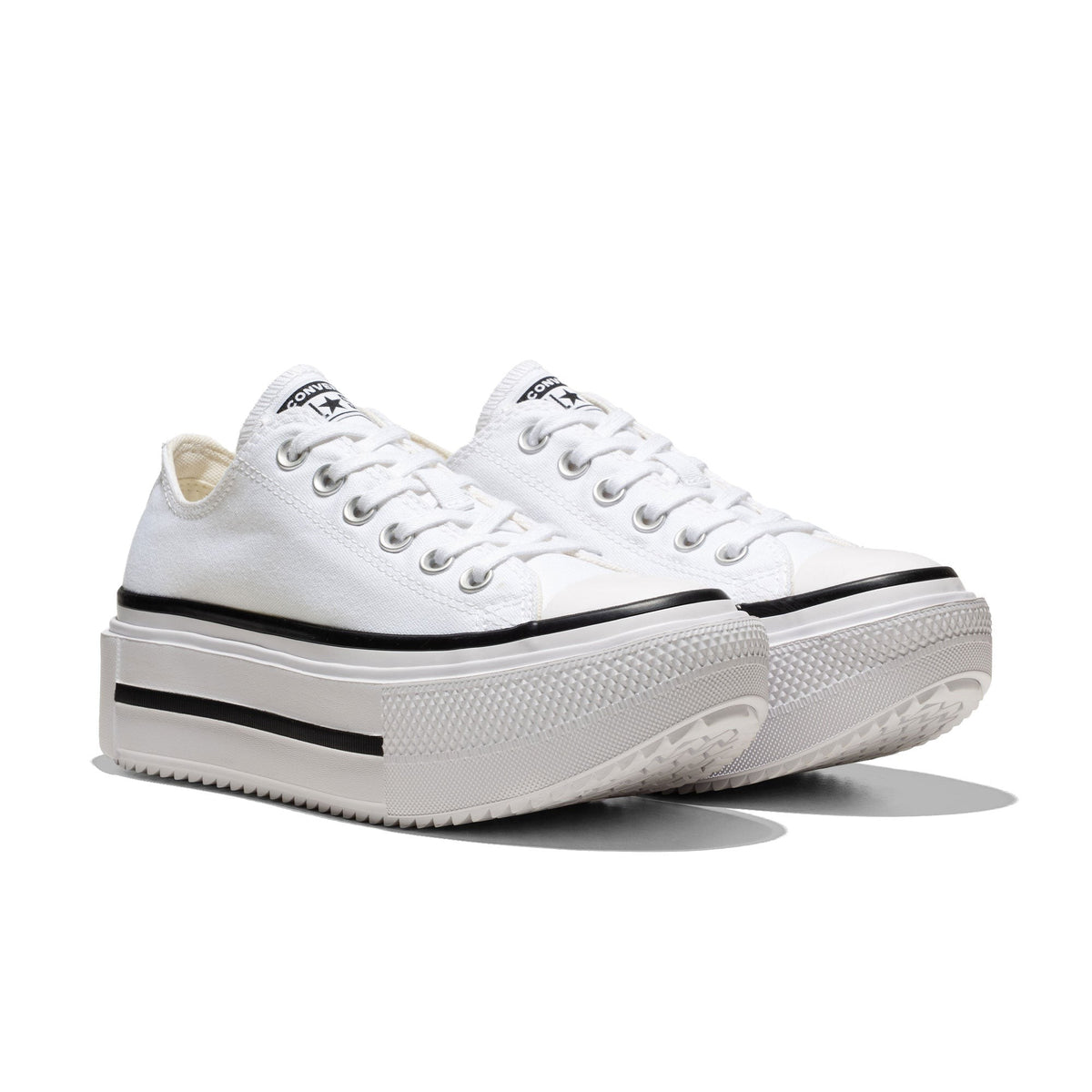 Sneakers Chuck Taylor All Star Lift Double Stack Ox - Bianco/Nero