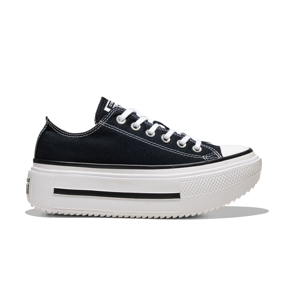 Sneakers Chuck Taylor All Star Lift Double Stack Ox - Nero/Bianco