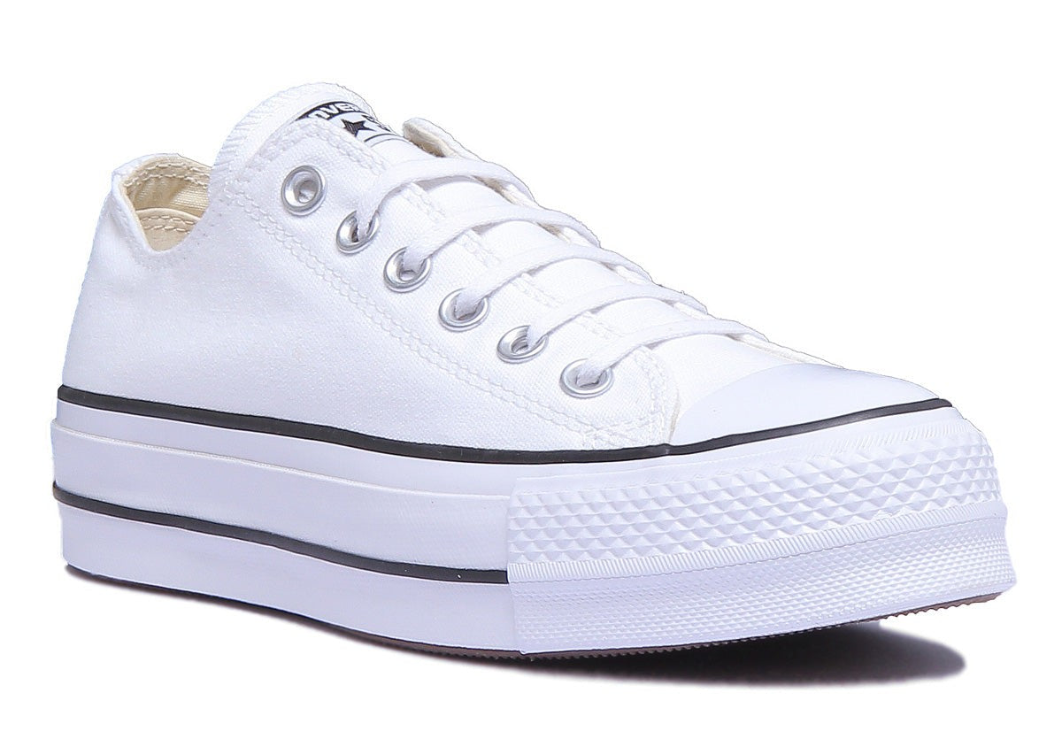 Sneakers Chuck Taylor All Star Lift Platform Ox - Bianco/Nero