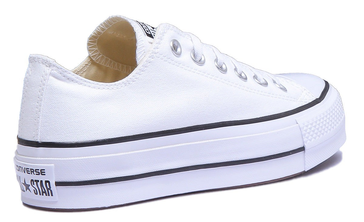 Sneakers Chuck Taylor All Star Lift Platform Ox - Bianco/Nero