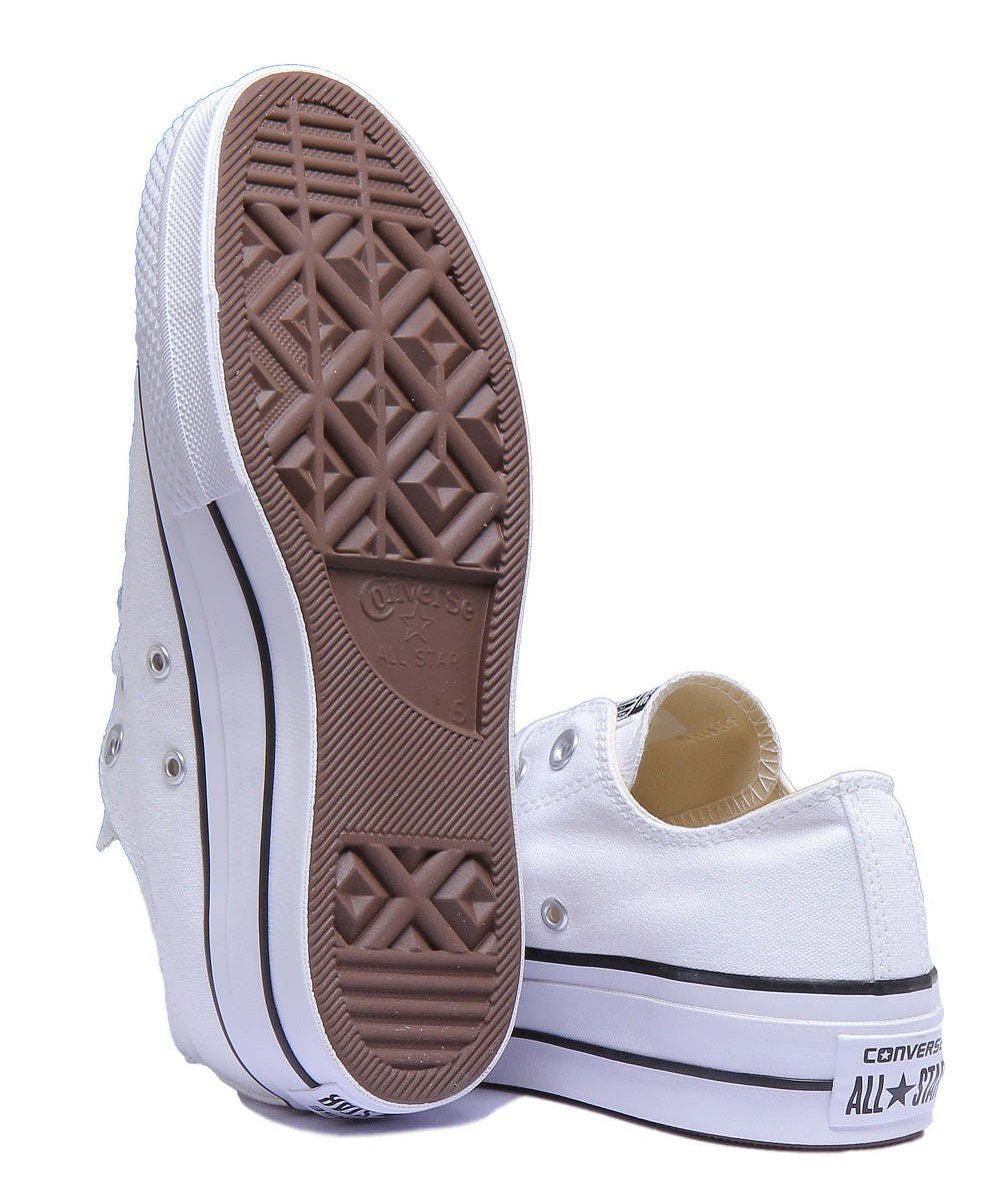 Sneakers Chuck Taylor All Star Lift Platform Ox - Bianco/Nero