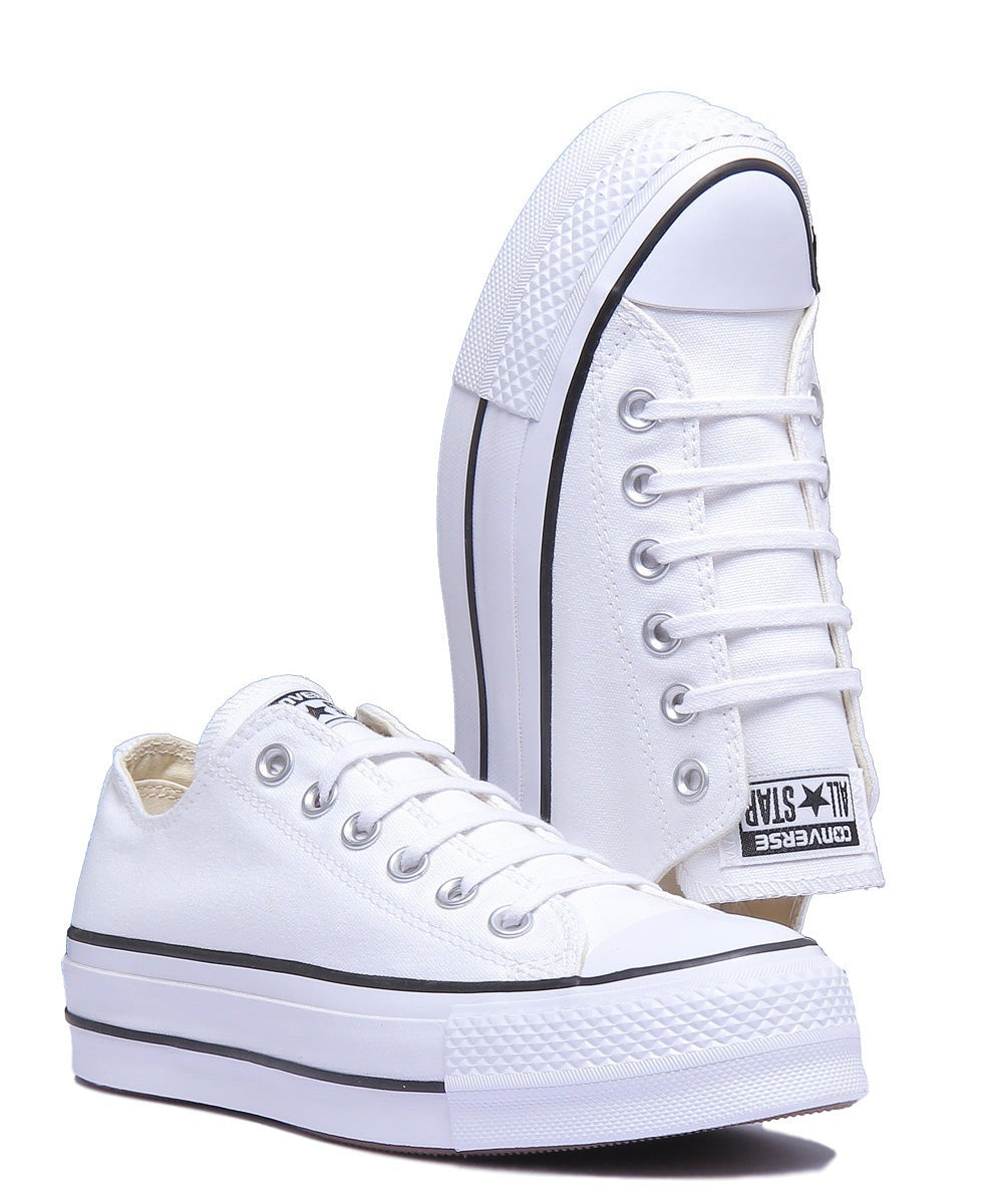 Sneakers Chuck Taylor All Star Lift Platform Ox - Bianco/Nero
