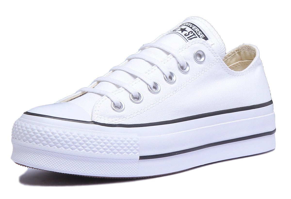 Sneakers Chuck Taylor All Star Lift Platform Ox - Bianco/Nero