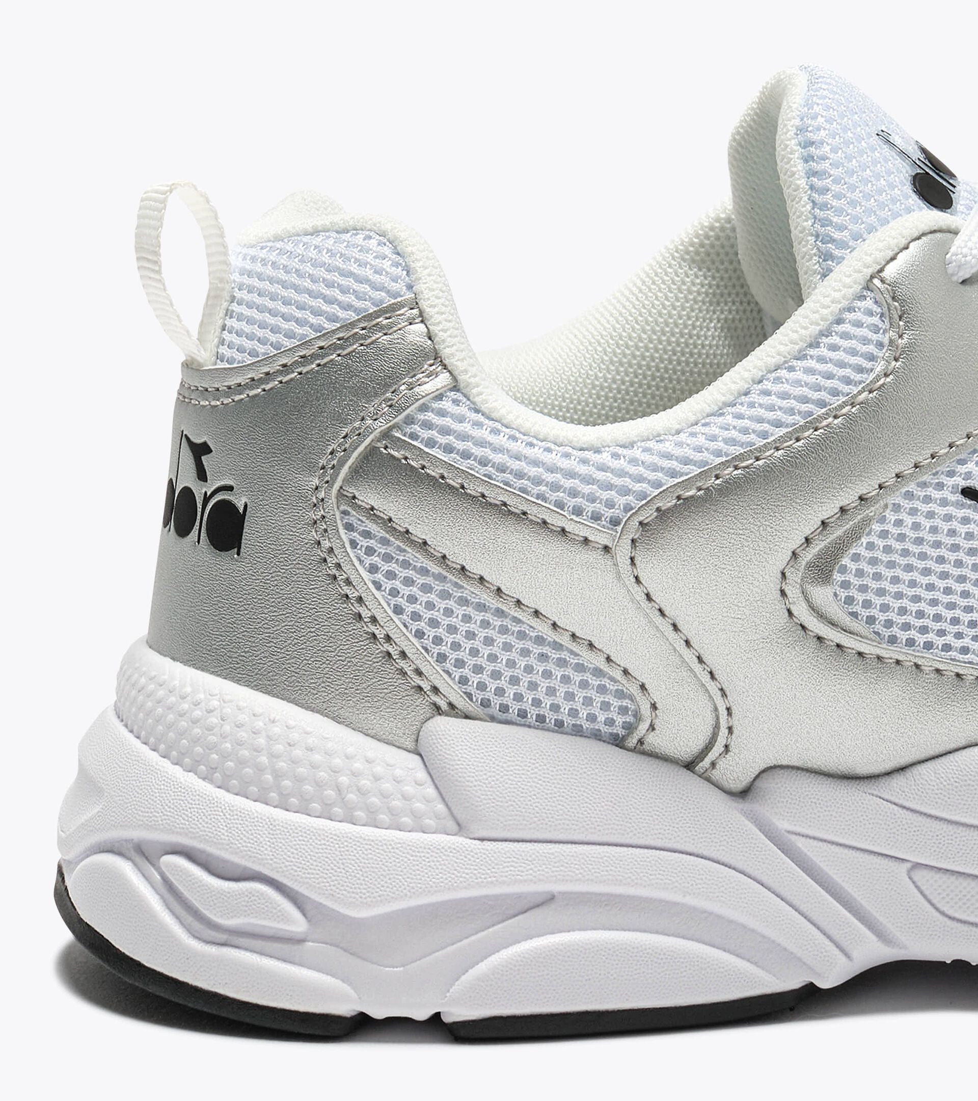 Diadora Sneakers Alley Metal GS Argento