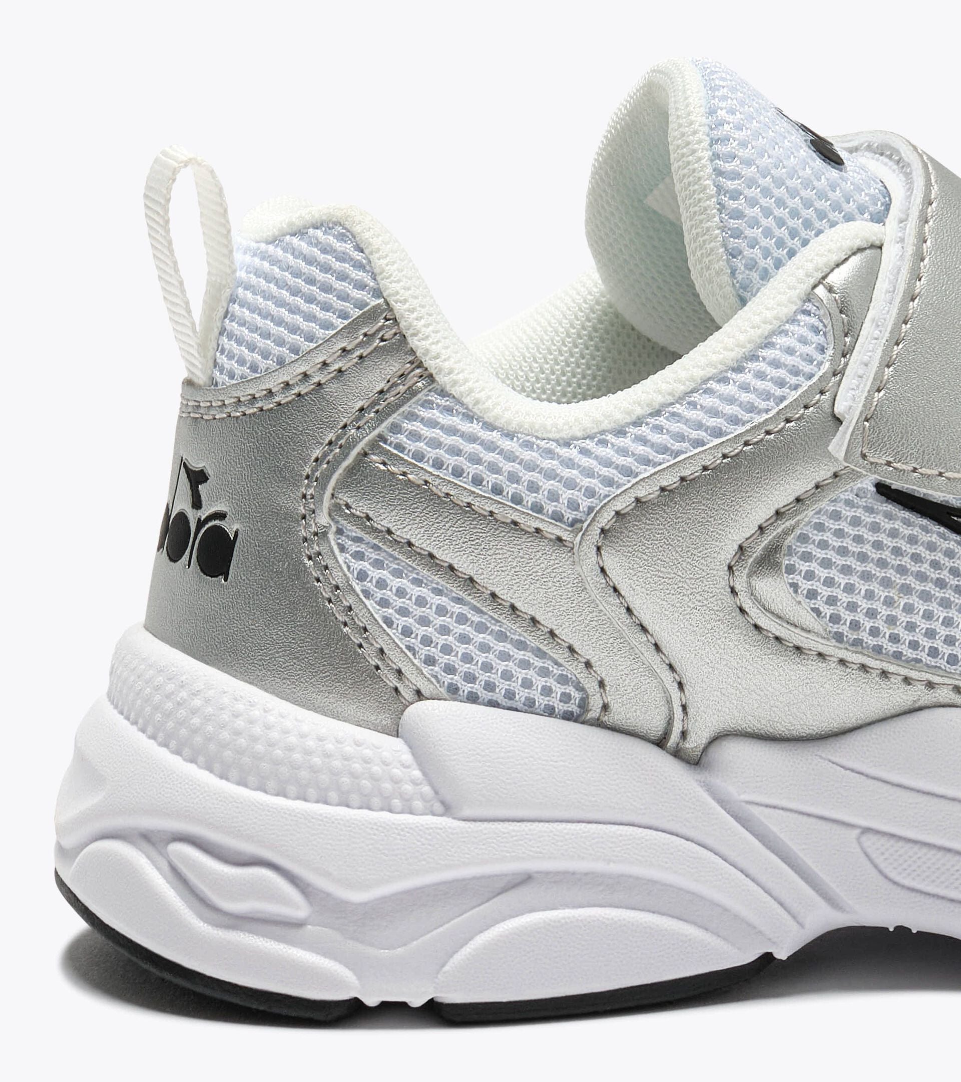 Diadora Sneakers Alley Metal PS Argento