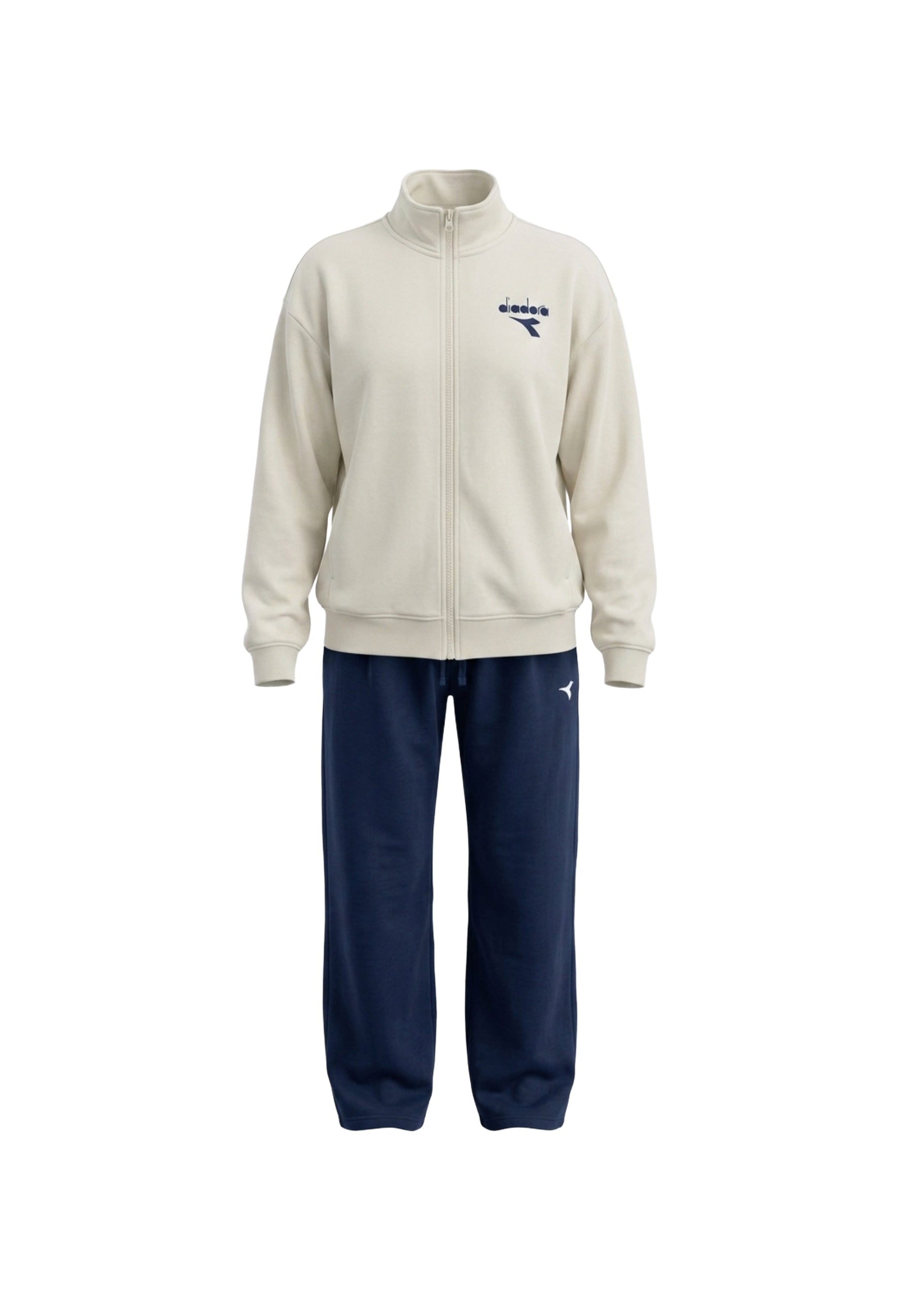 Diadora Tuta L. Tracksuit FZ Bianco