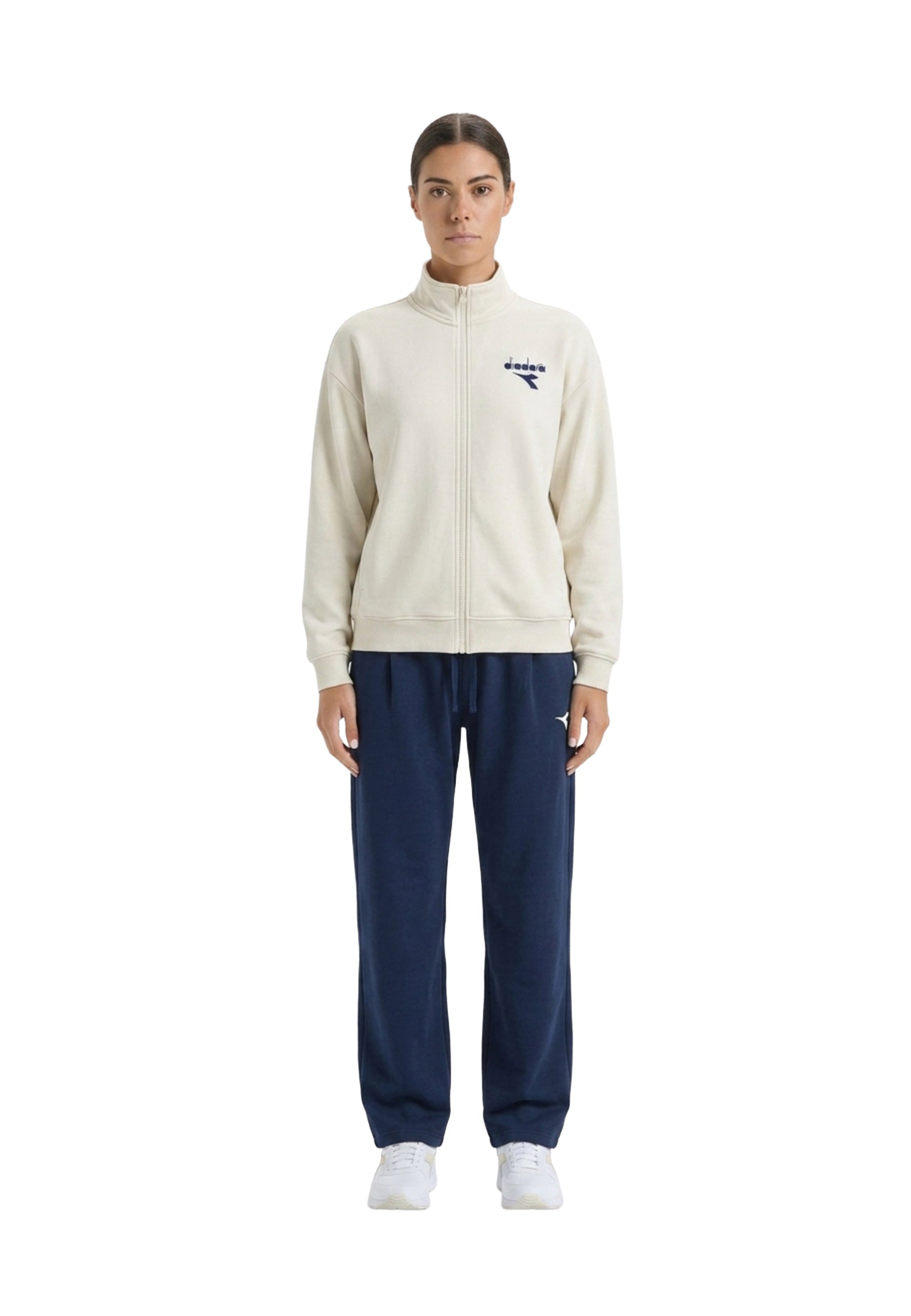 Diadora Tuta L. Tracksuit FZ Bianco