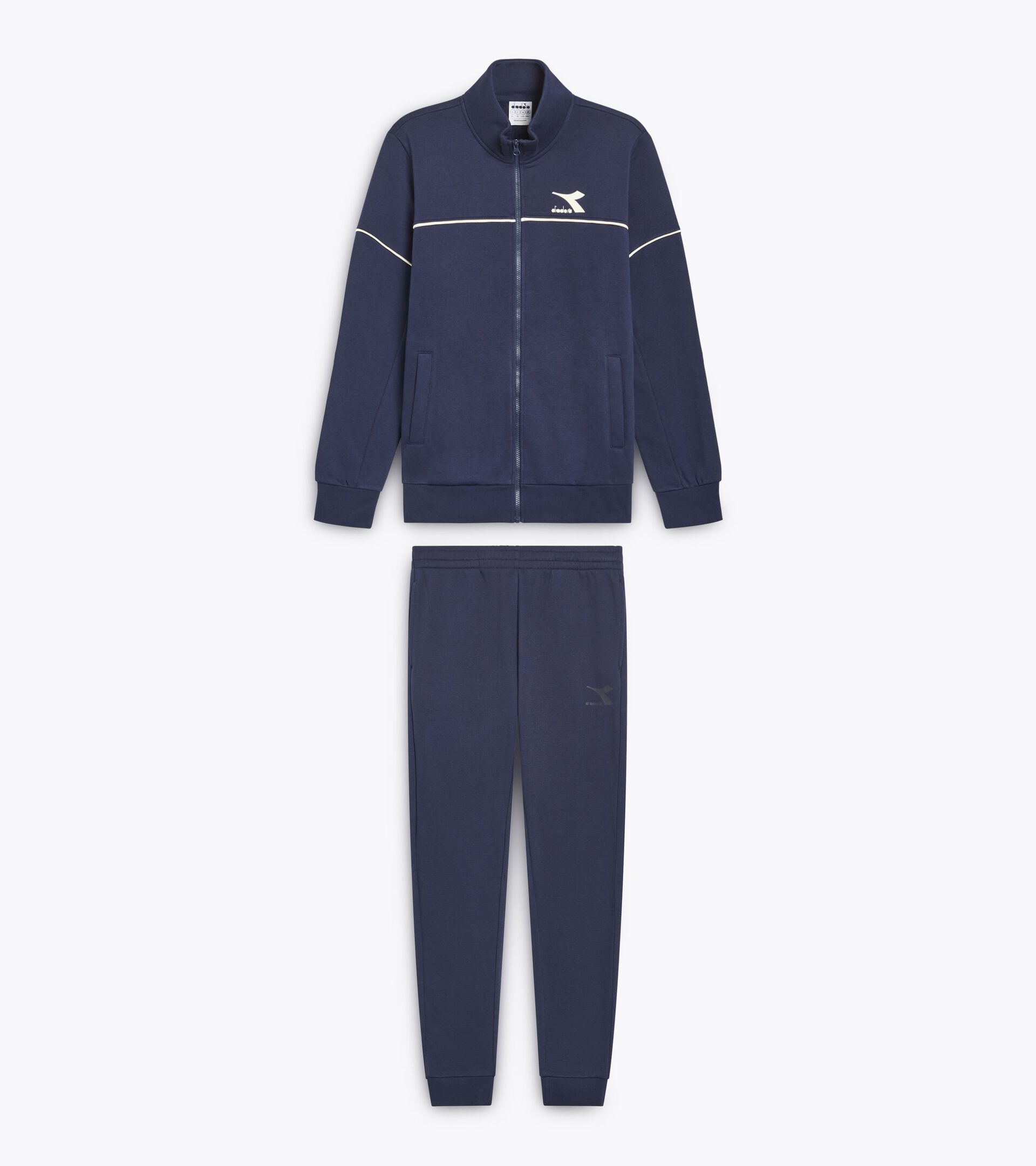 Tuta Hoodie Full Zip Essential Sport HJ - Blu
