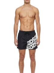 DS2 Costume Boxer con maxi logo diagonale