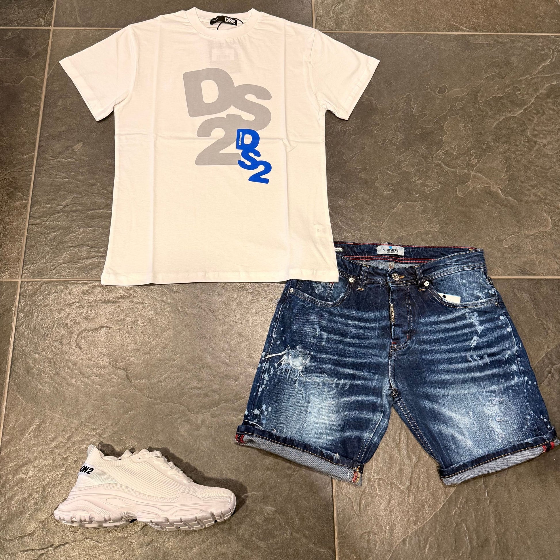 DS2 T-Shirt Bianco