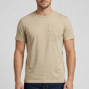 DS2 T-Shirt in cotone con patch logo Grigio
