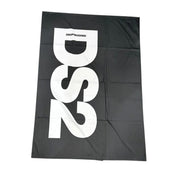 DS2 Telo Mare in misto cotone con logo verticale