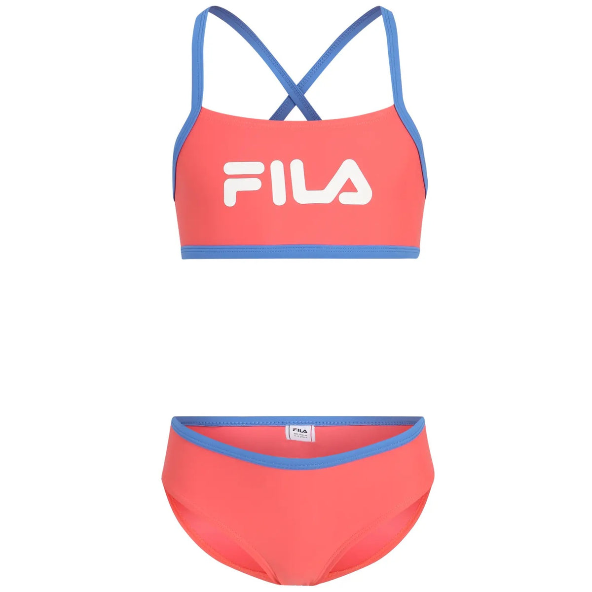 Bikini Lomello Bambina - Corallo