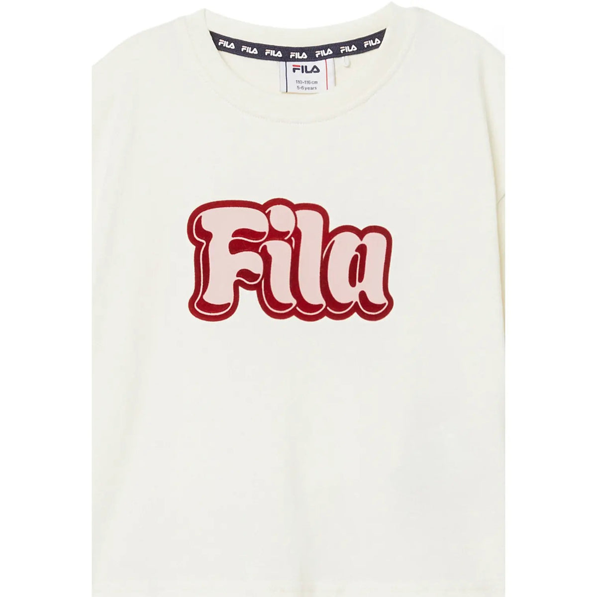T-Shirt Molini Bambina - Bianco Panna