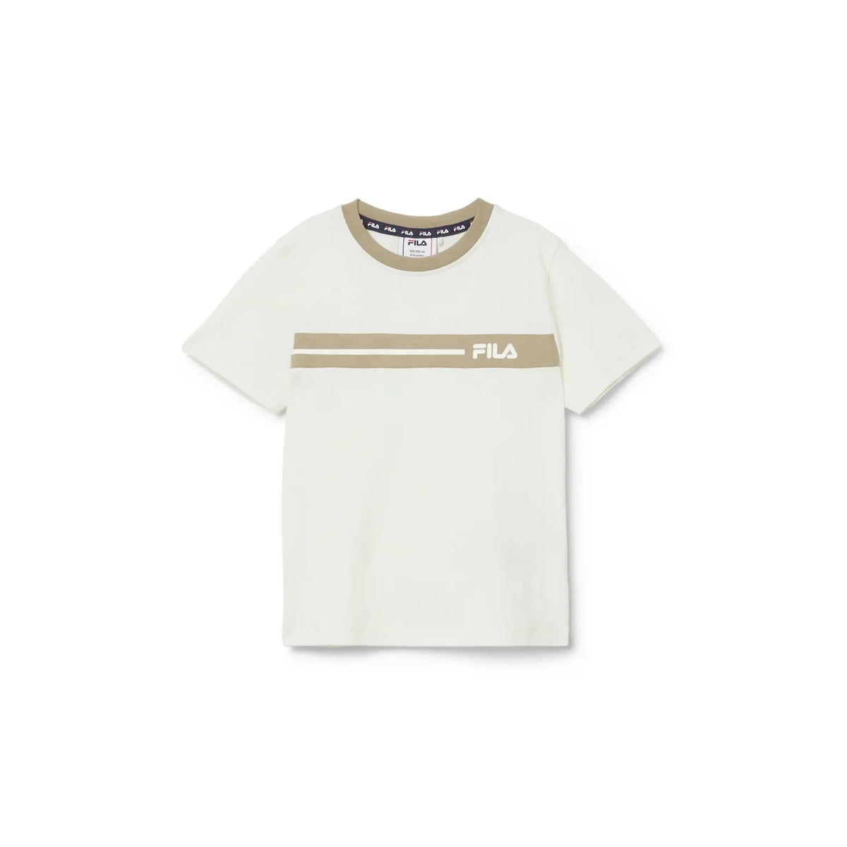 T-Shirt Faverga Bambino - Bianco Panna