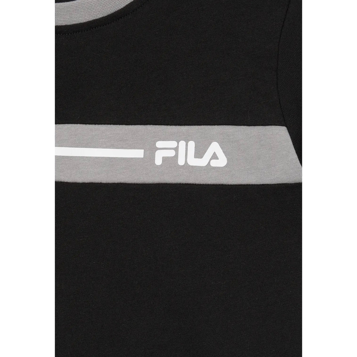 T-Shirt Faverga Bambino - Nero