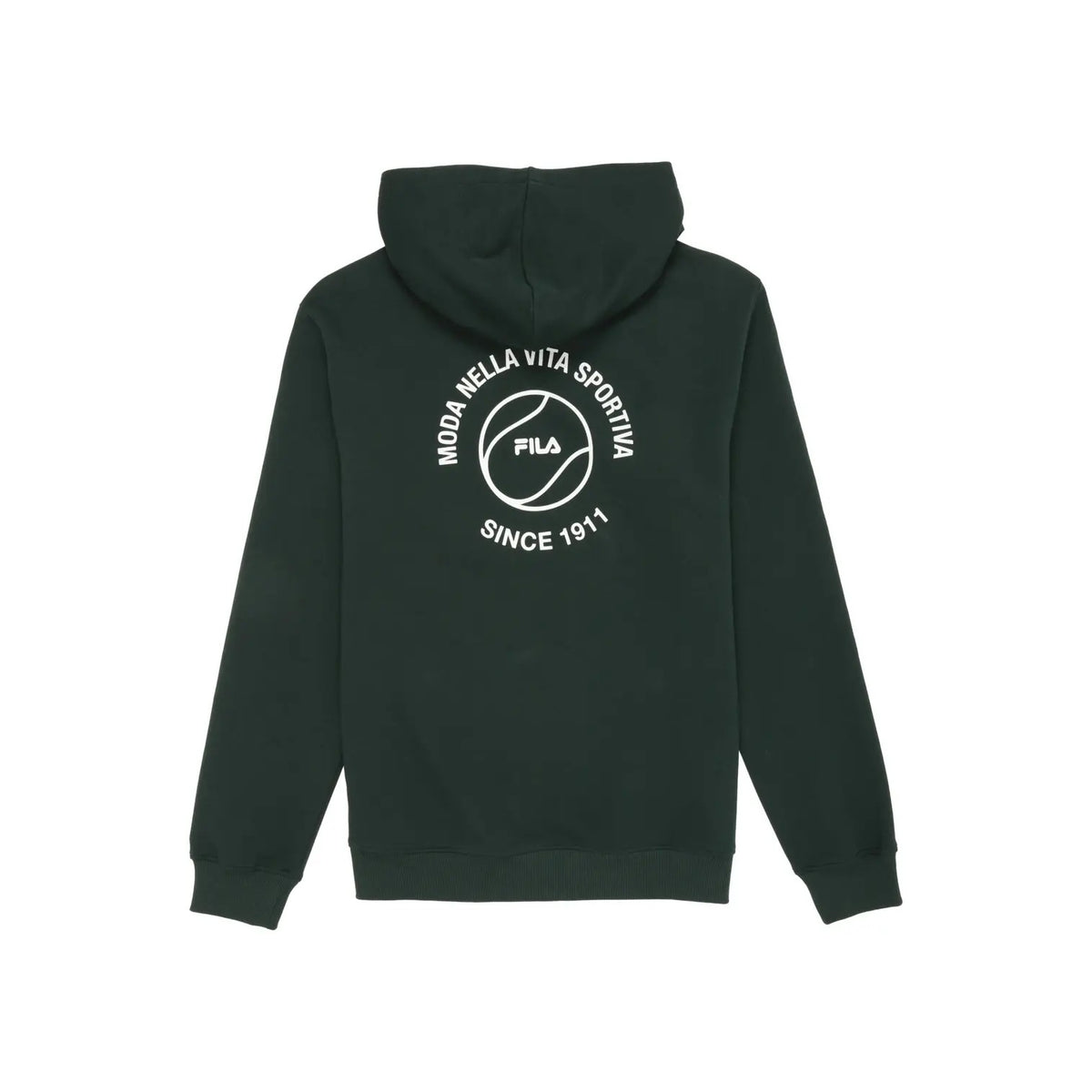 Felpa con Cappuccio Andalo - Verde Scuro