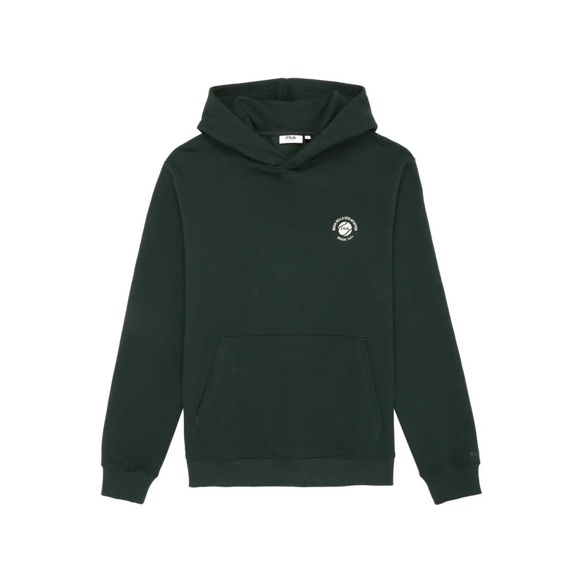 Felpa con Cappuccio Andalo - Verde Scuro