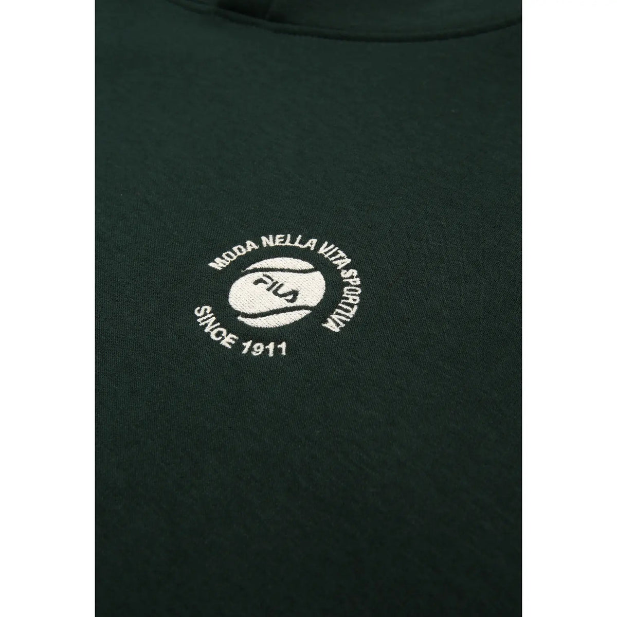 Felpa con Cappuccio Andalo - Verde Scuro