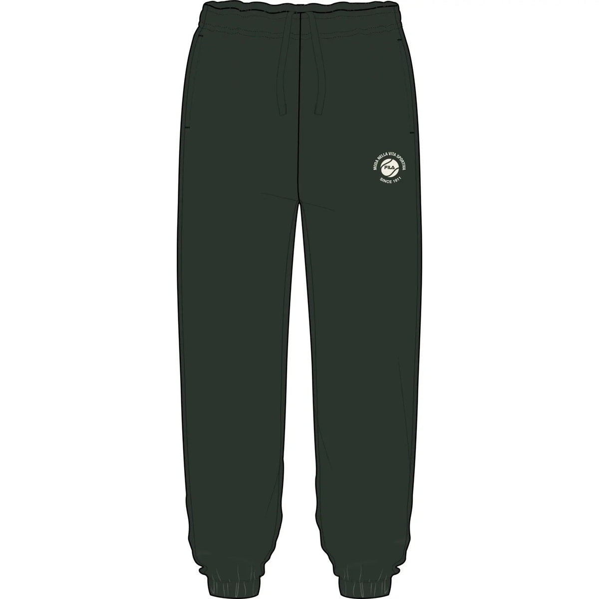 Pantaloni Fitness Andalo - Verde Scuro