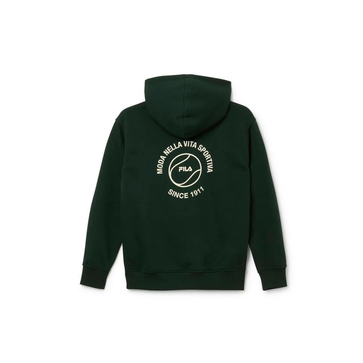 Felpa con Cappuccio Andalo Ragazzo - Verde Scuro