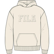 Felpa con Cappuccio Coredo Ragazzo - Bianco Panna