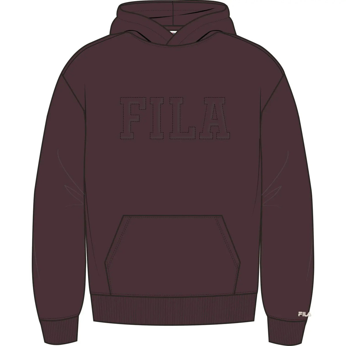 Felpa con Cappuccio Coredo Ragazzo - Marrone